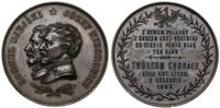 Polska, Kornel Ujejski i Józef Nikorowicz - medal wybity z okazji napisania chorał, 1893