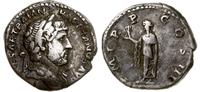 denar 121-123, Rzym, Aw: Głowa Hadriana w wieńcu
