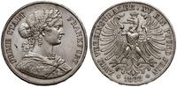 dwutalar = 3 1/2 guldena 1866, Frankfurt, czyszc