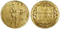 dukat 1928, Utrecht, złoto, 3.49 g, bardzo ładny