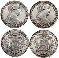 2 x talar 1780 S.F., Wiedeń, nowe bicie, srebro 