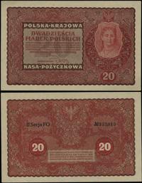 20 marek polskich 23.08.1919, seria II-FO, numer