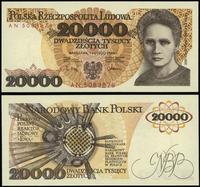 20.000 złotych 1.02.1989, seria AN, numeracja 50