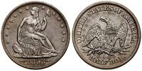 1/2 dolara 1853, Filadelfia, typ Liberty Seated,