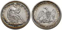 1/2 dolara 1861, Filadelfia, typ Liberty Seated,
