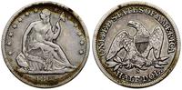 1/2 dolara 1862 S, San Francisco, typ Liberty Se