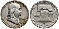 1/2 dolara 1952, Filadelfia, typ Franklin, srebr