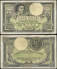 500 złotych 28.02.1919, seria A, numeracja 39341