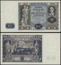 20 złotych 11.11.1936, seria BP, numeracja 52219