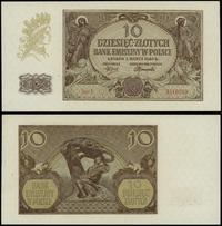 10 złotych 1.03.1940, seria J, numeracja 3416559