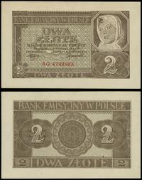 2 złote 1.08.1941, seria AG, numeracja 4798583, 
