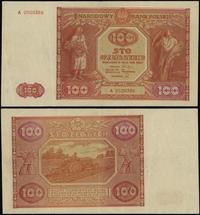 100 złotych 15.05.1946, seria A numeracja 250938