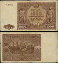 1.000 złotych 15.01.1946, seria T, numeracja 241