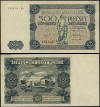 500 złotych 15.07.1947, seria B3, numeracja 1517