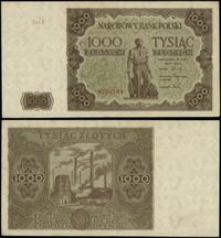 1.000 złotych 15.07.1947, seria F, numeracja 829