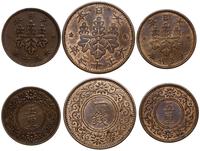 Japonia, zestaw 3 monet