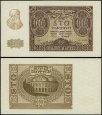 100 złotych 1.08.1941, seria D, numeracja 661408