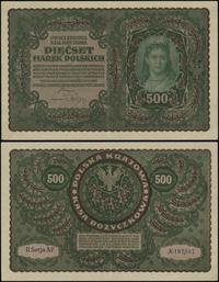 500 marek polskich 23.08.1919, seria II-AF, nume