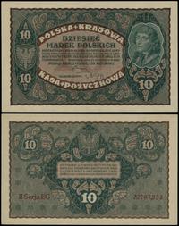 10 marek polskich 23.08.1919, seria II-EG, numer