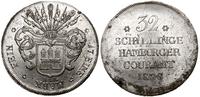 32 szylingi 1808 HSK, Hamburg, srebro, 18.16 g, 