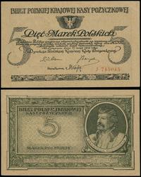 5 marek polskich 17.05.1919, seria J, numeracja 