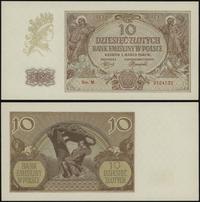 10 złotych 1.03.1940, seria M, numeracja 9124132