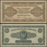 100.000 marek polskich 30.08.1923, seria D, nume