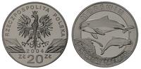20 złotych 2004, Warszawa, Morświn, srebro 28.28