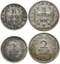 Niemcy, zestaw 2 monet, 1926