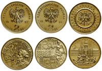Polska, zestaw 3 x 2 złote