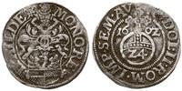 grosz 1602, odmiana ze znakiem mincmistrza, Saur