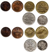 Polska, zestaw 6 monet, 1923–1937
