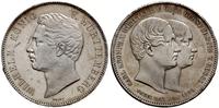 Niemcy, dwutalar zaślubinowy = 3 1/2 guldena, 1846