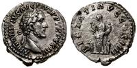denar 160–161, Rzym, Aw: Głowa cesarza w wieńcu 