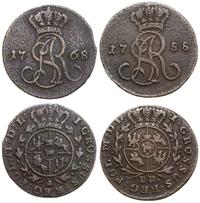Polska, lot 2 x grosz, 1768 g, 1788 EB