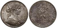 dwutalar = 3 1/2 guldena 1862, Frankfurt,  patyn