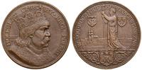 Polska, medal wybity na 900. Rocznicę Koronacji Bolesława Chrobrego, 1924