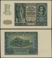 50 złotych 1.03.1940, seria C, numeracja 1859219