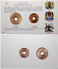 Brytyjska Afryka Wschodnia, zestaw: 5 i 10 centów, 1964