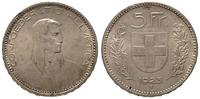 5 franków 1923/B, srebro 24.96 g