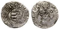 denar 1366–1379, Aw: Tarcza andegaweńska, wokół 