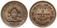 2 centavos 1939, Filadelfia, brąz, KM 78