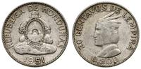 20 centavo 1951, Filadelfia, srebro próby 900, K
