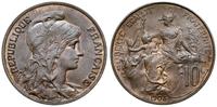 10 centymów 1903, Paryż, brąz, KM 843