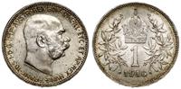 1 korona 1916, Wiedeń, piękna, Herinek 806, KM 2