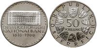 50 szylingów 1966, Wiedeń, 150. rocznica Narodow