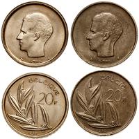 Belgia, lot 2 monet, 1980