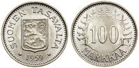 100 marek 1959, Helsinki, srebro próby 500, piek