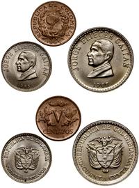 Kolumbia, lot 3 monet, 1965