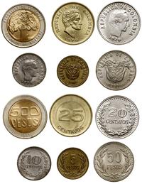 zestaw 6 monet, 10 centavos 1978, 20 centavos 19